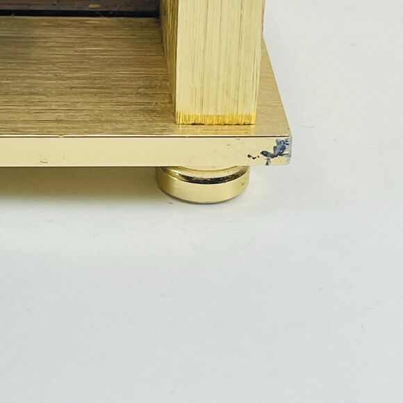 Vintage Seiko Quartz World Time Zone Clock With Airplane Second Hand Desk Mantle - Picture 12 of 16